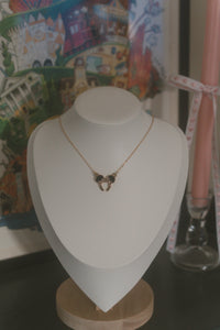 mouse ears necklace